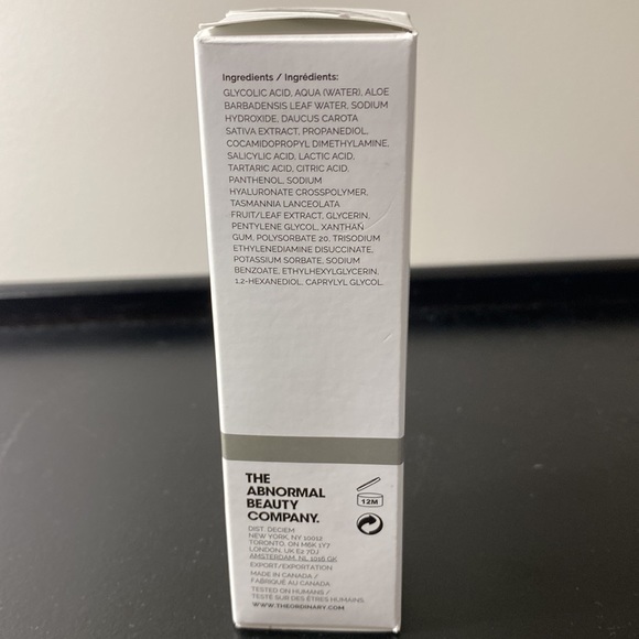 New in Box The Ordinary AHA/BHA peeling solution - Picture 4 of 5